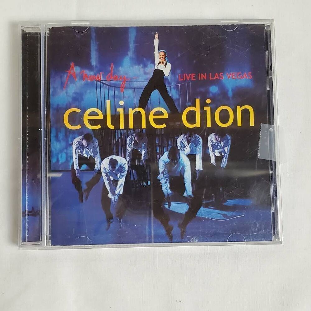 Celine Dion A New Day Live in Las Vegas CD 2004 Columbia Power Ballads Concert